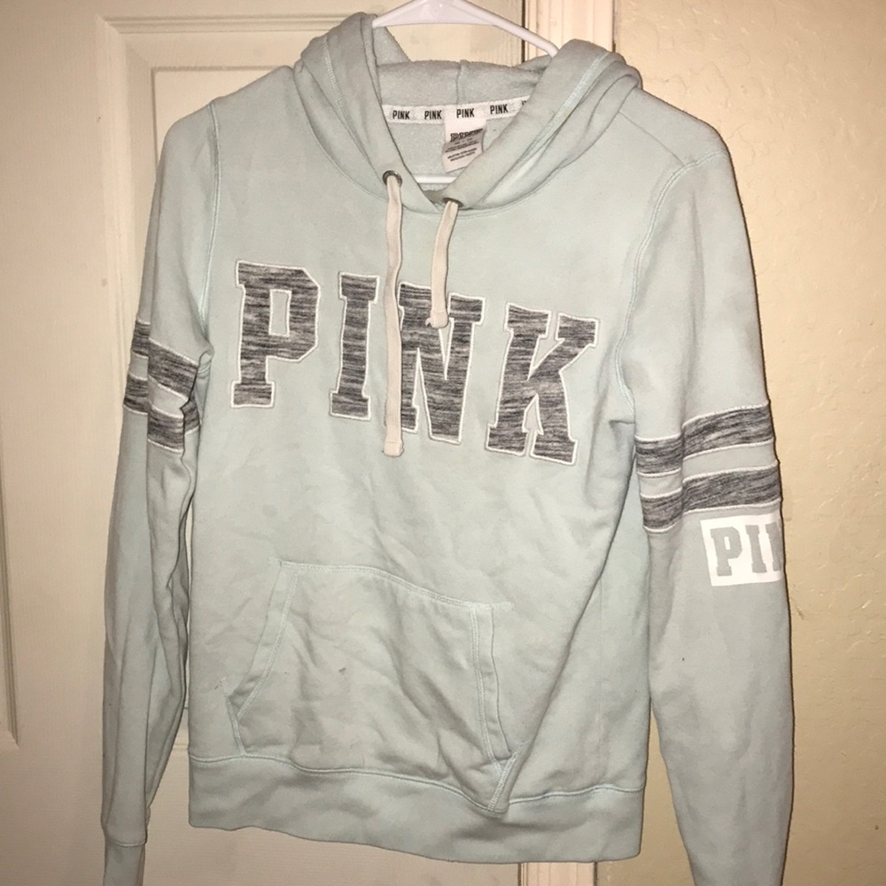 PINK hoodie.